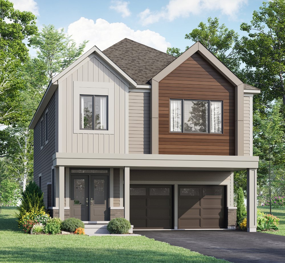The Yorkdale double-car garage detached home at Ashburn Hills
