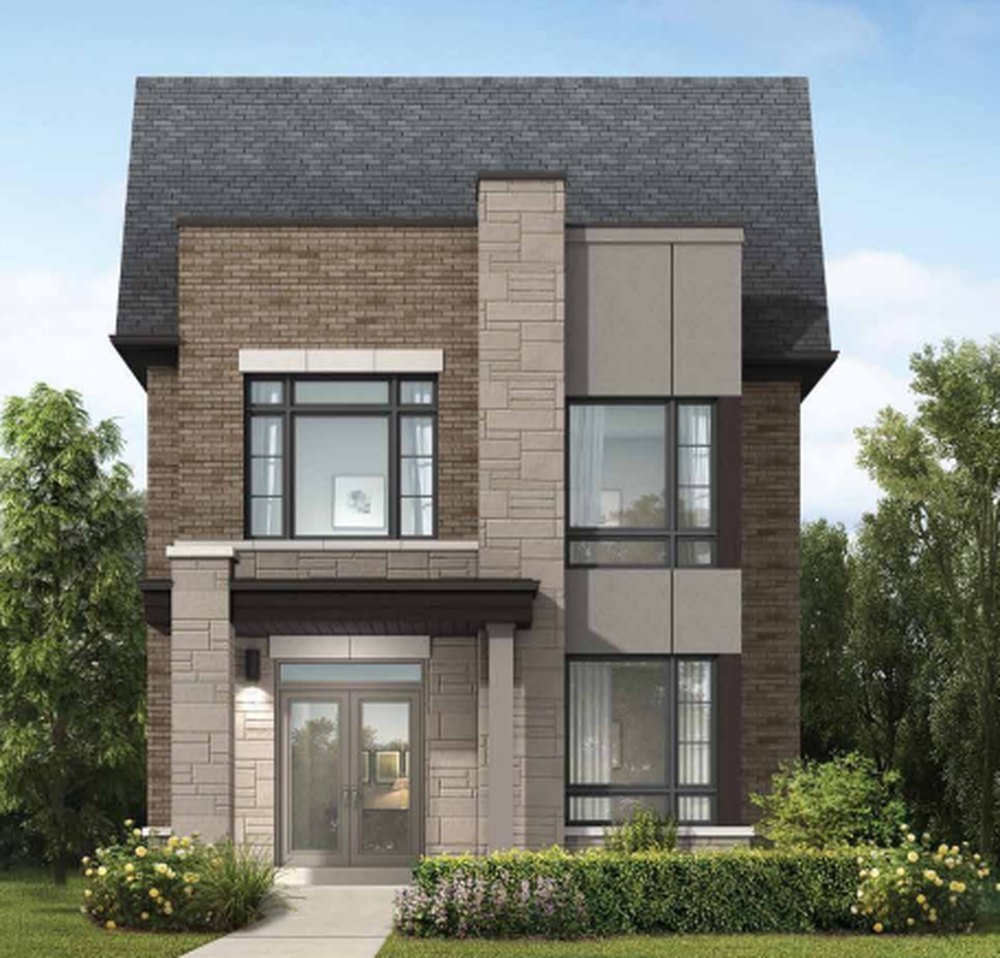 26 foot detached city single elevation